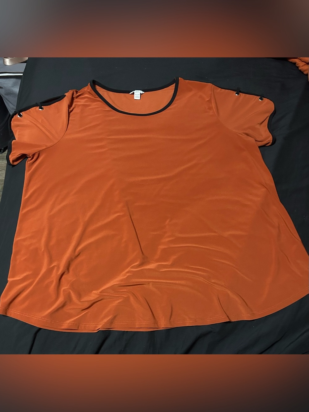 Plus size orange blouse 18/20W